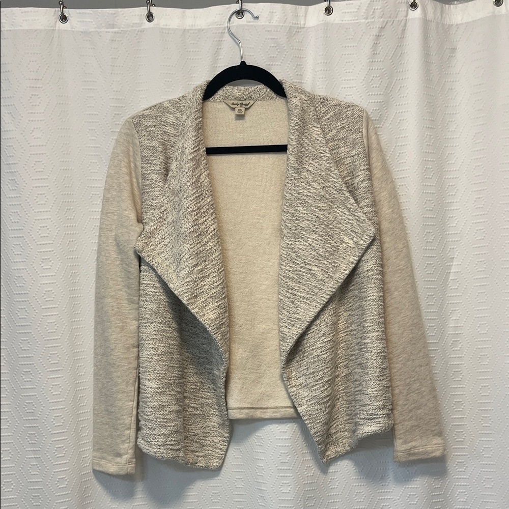 Lucky Brand Waterfall metallic Open-Front Women's cardigan